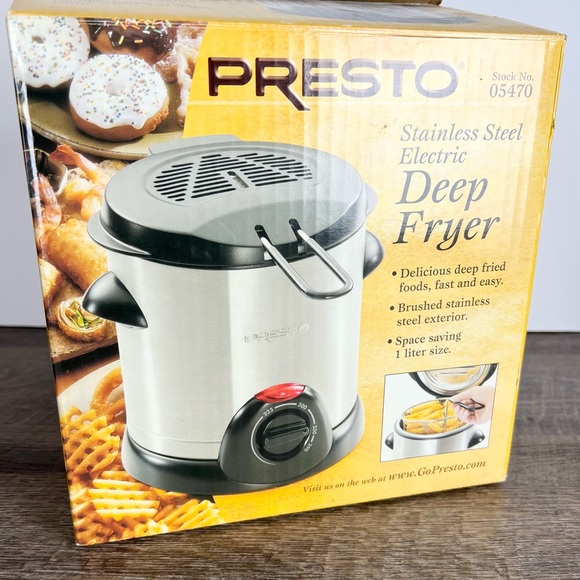 presto Kitchen New In Box Presto Deep Fryer Liter Size Poshmark